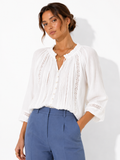 Blusa Margot | Branca Abanolada