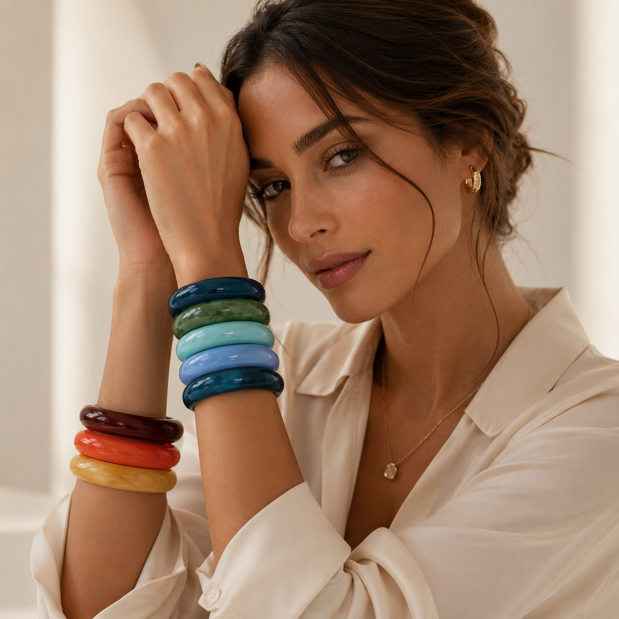 BRACELETE AURA RESINA