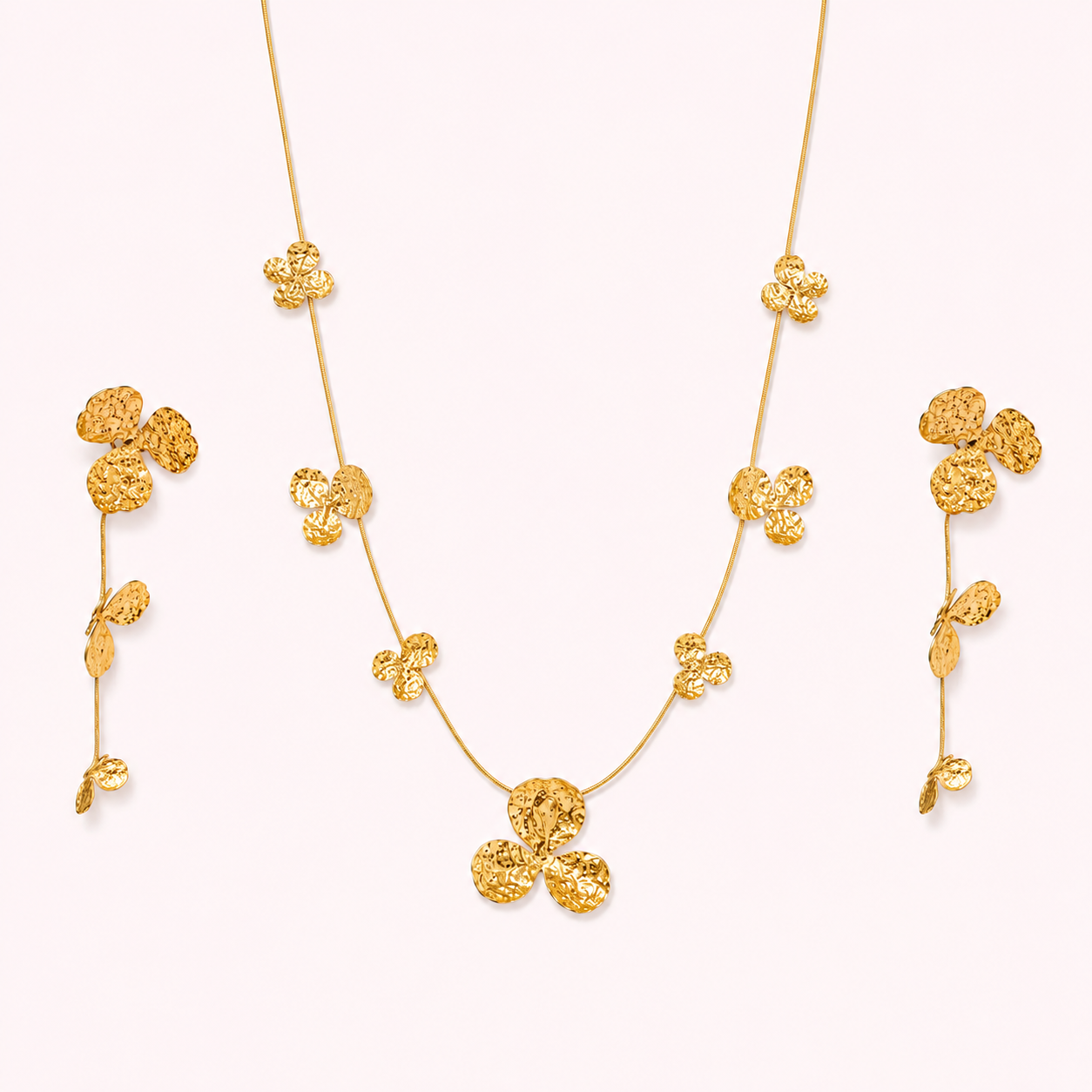 CONJUNTO FLOR DOURADA