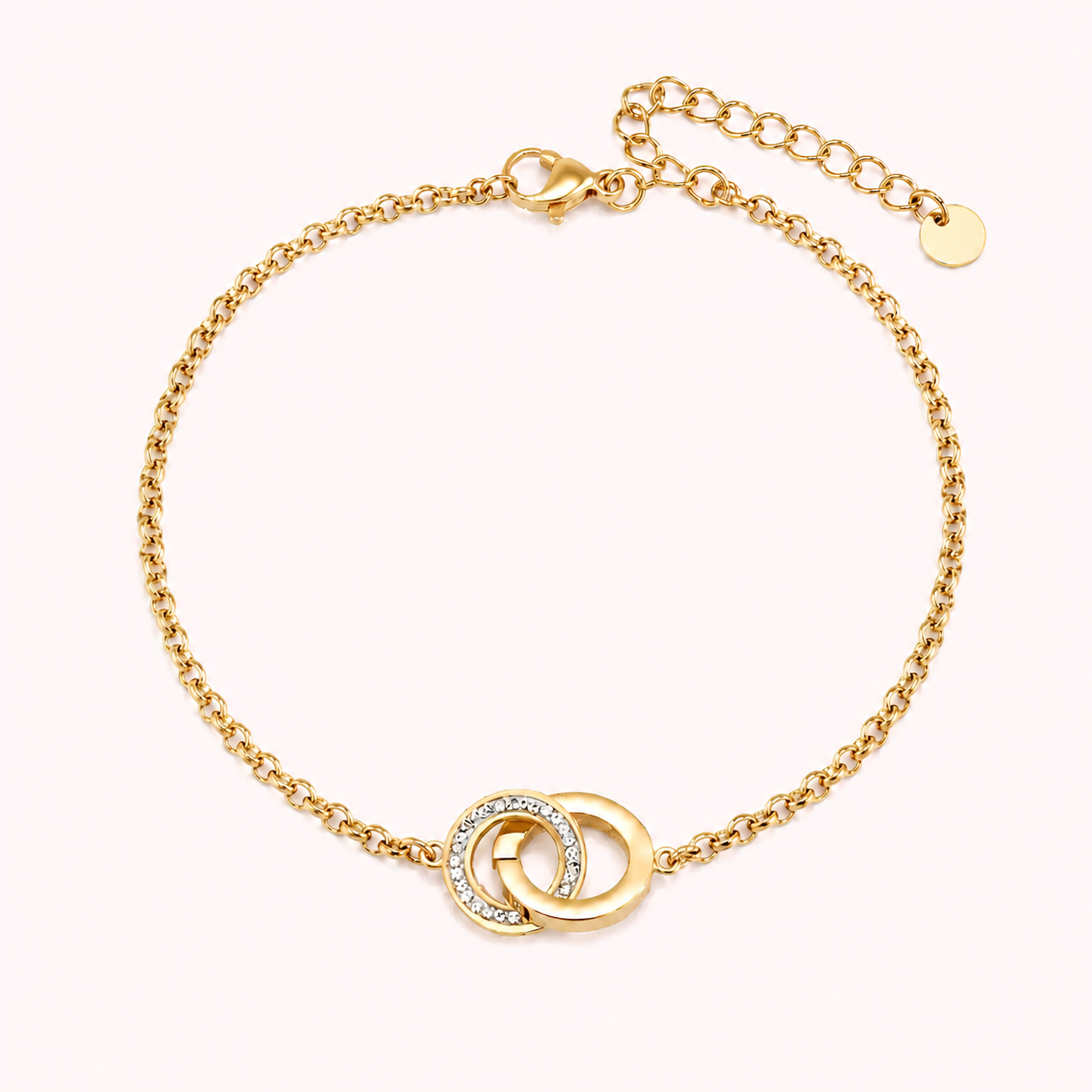 PULSEIRA ANÉIS ENTRELAÇADOS
