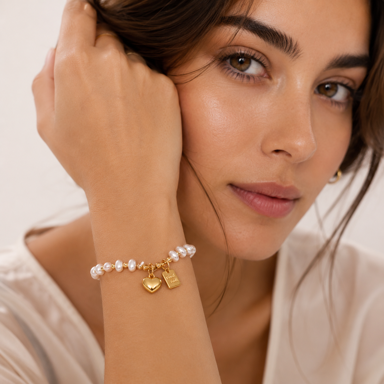 PULSEIRA PÉROLA AMOR